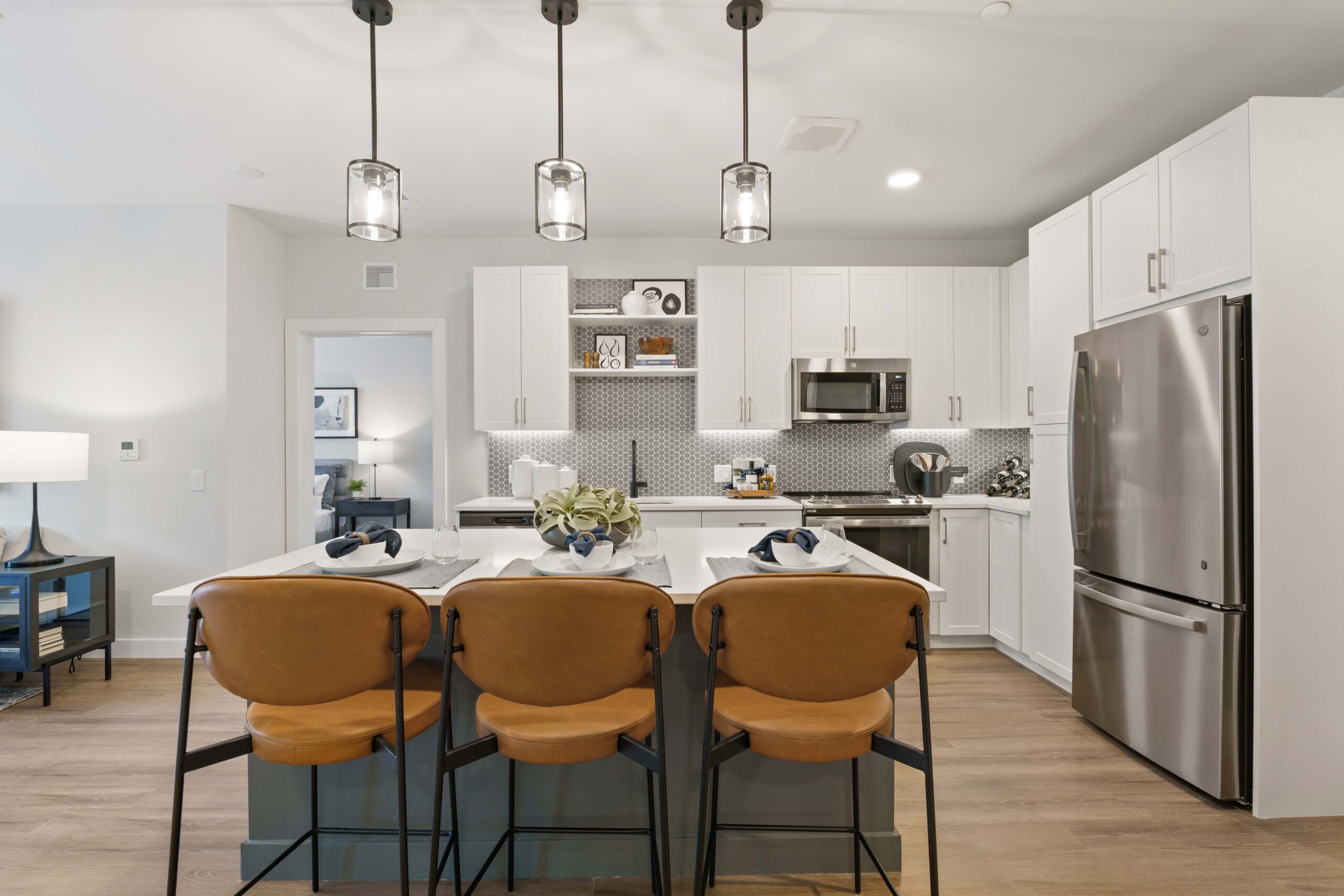 Kitchen area at Hathon