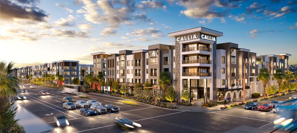 Exterior rendering of Callia