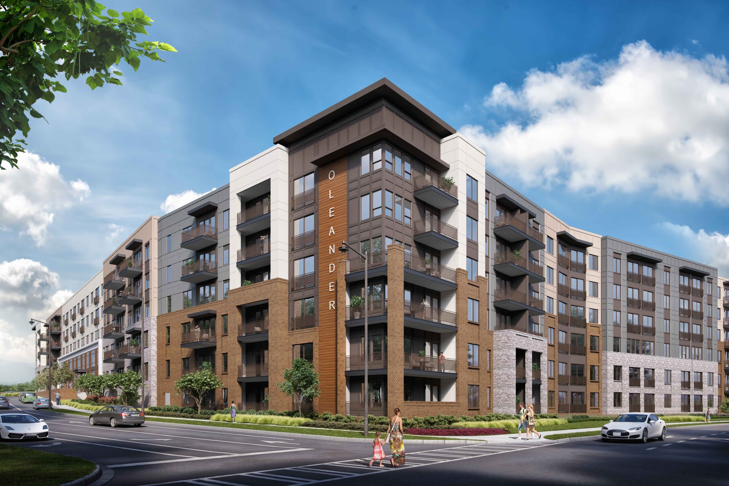 Exterior rendering of Oleander