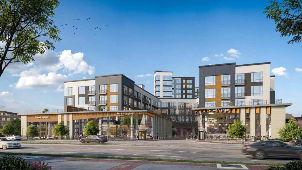 Adora Row daytime rendering