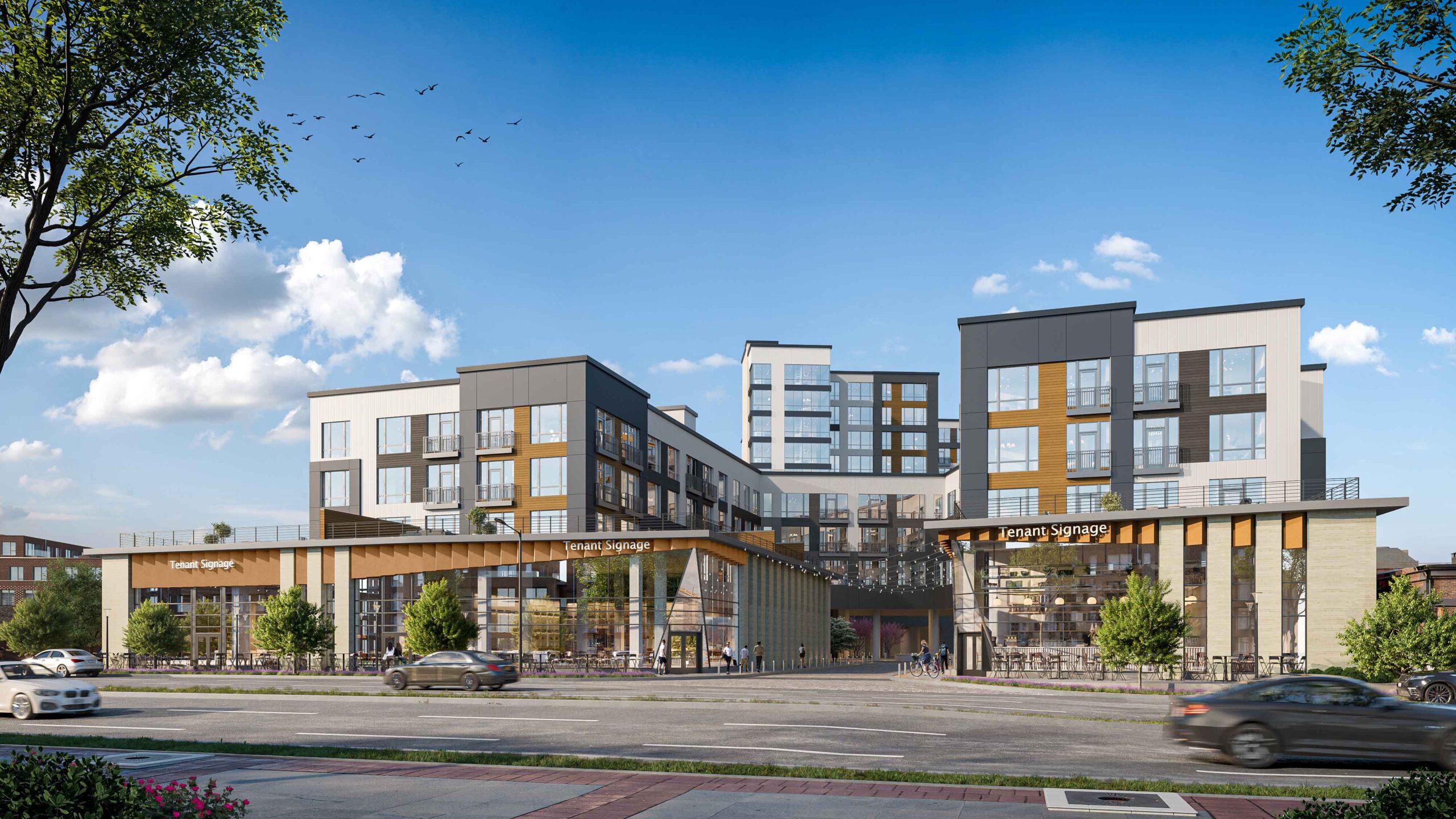 Adora Row daytime rendering