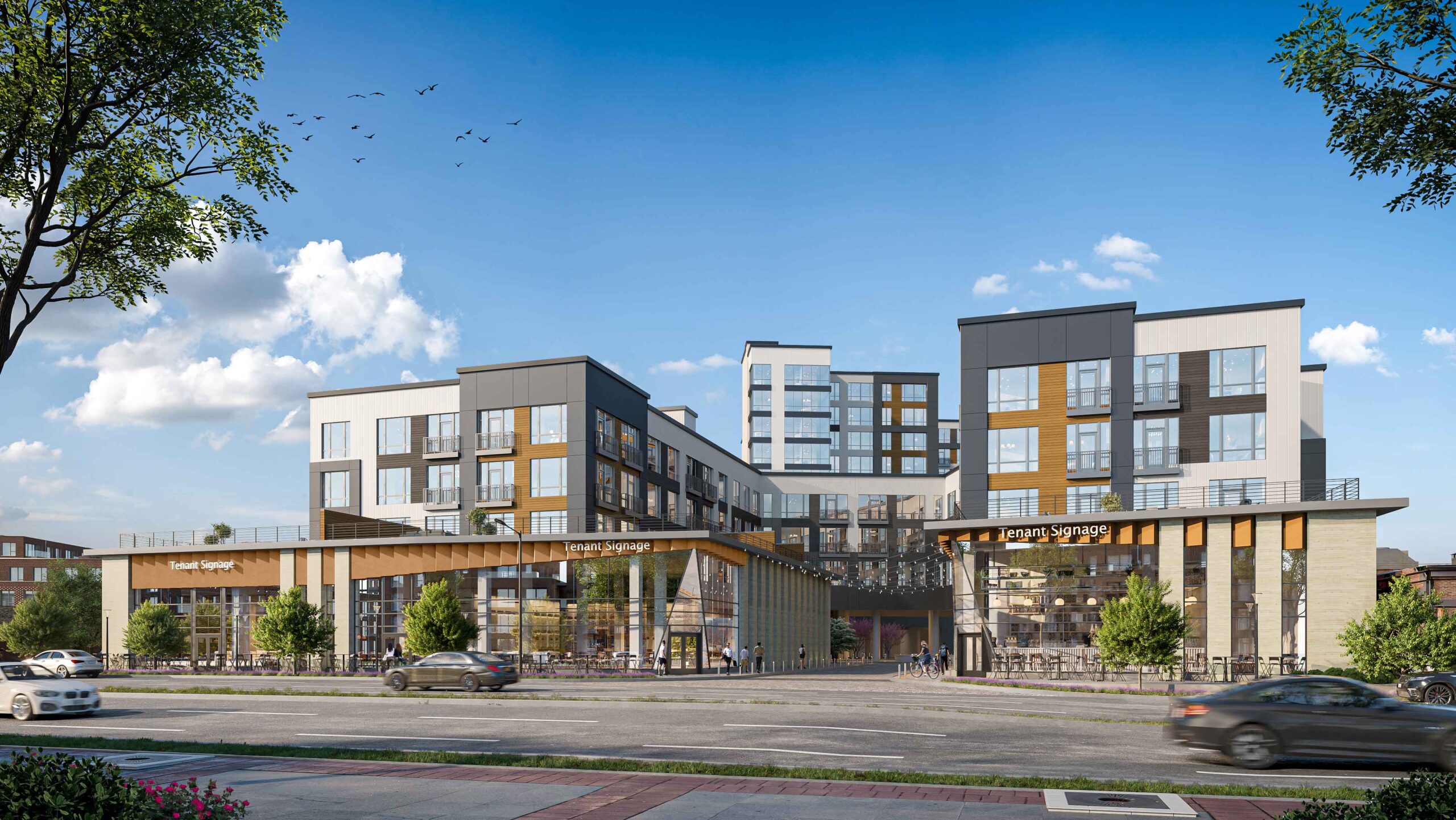 Adora Row daytime rendering