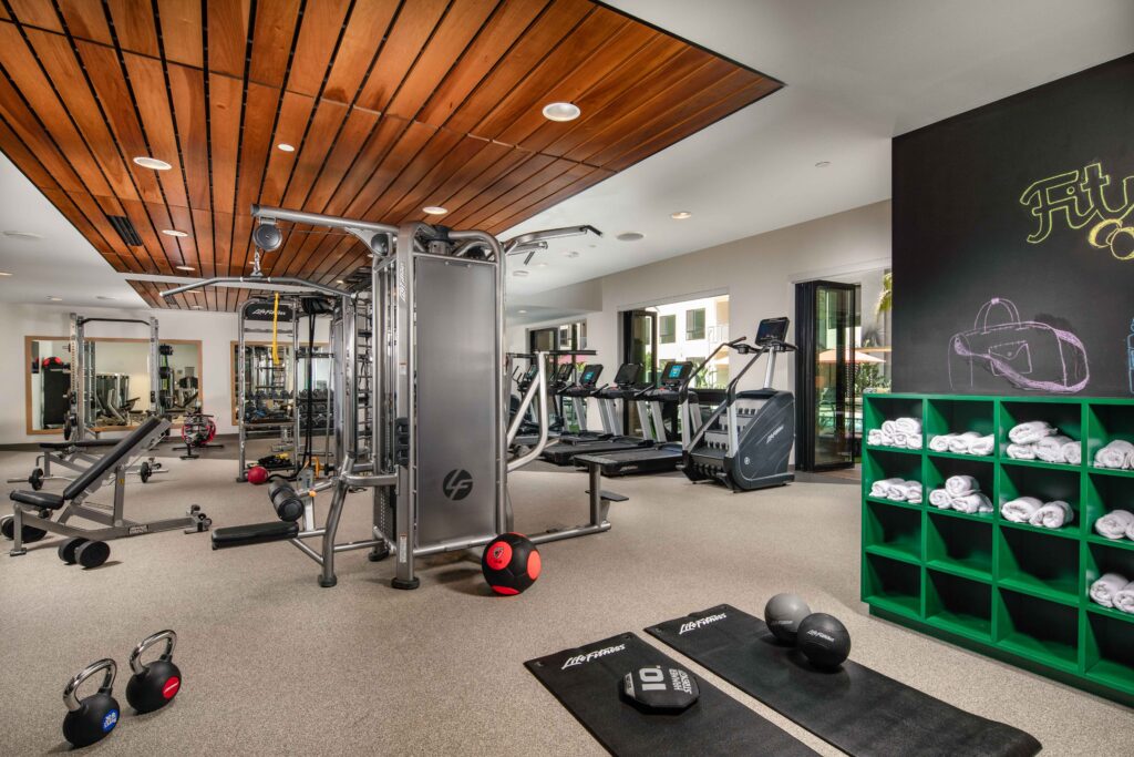 Fitness center at Cameo