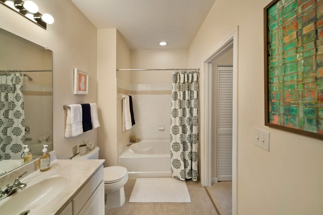 Bathroom at The Mews at Princeton Junction