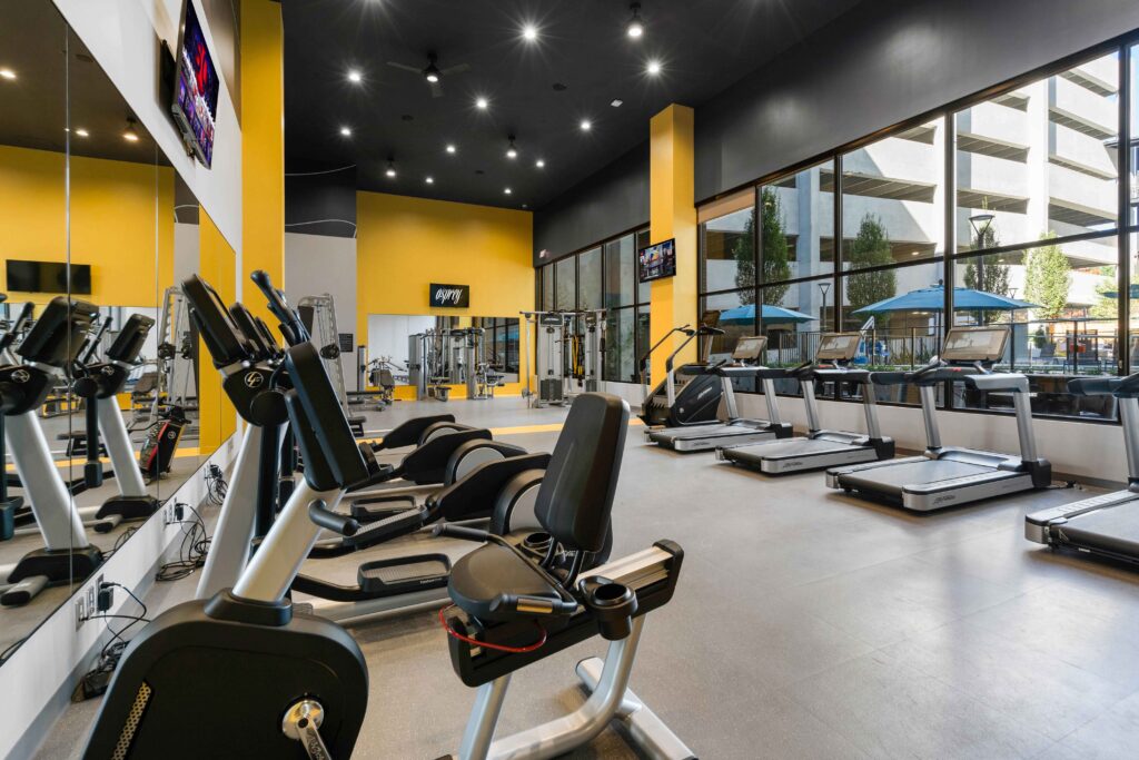 Fitness center at Osprey