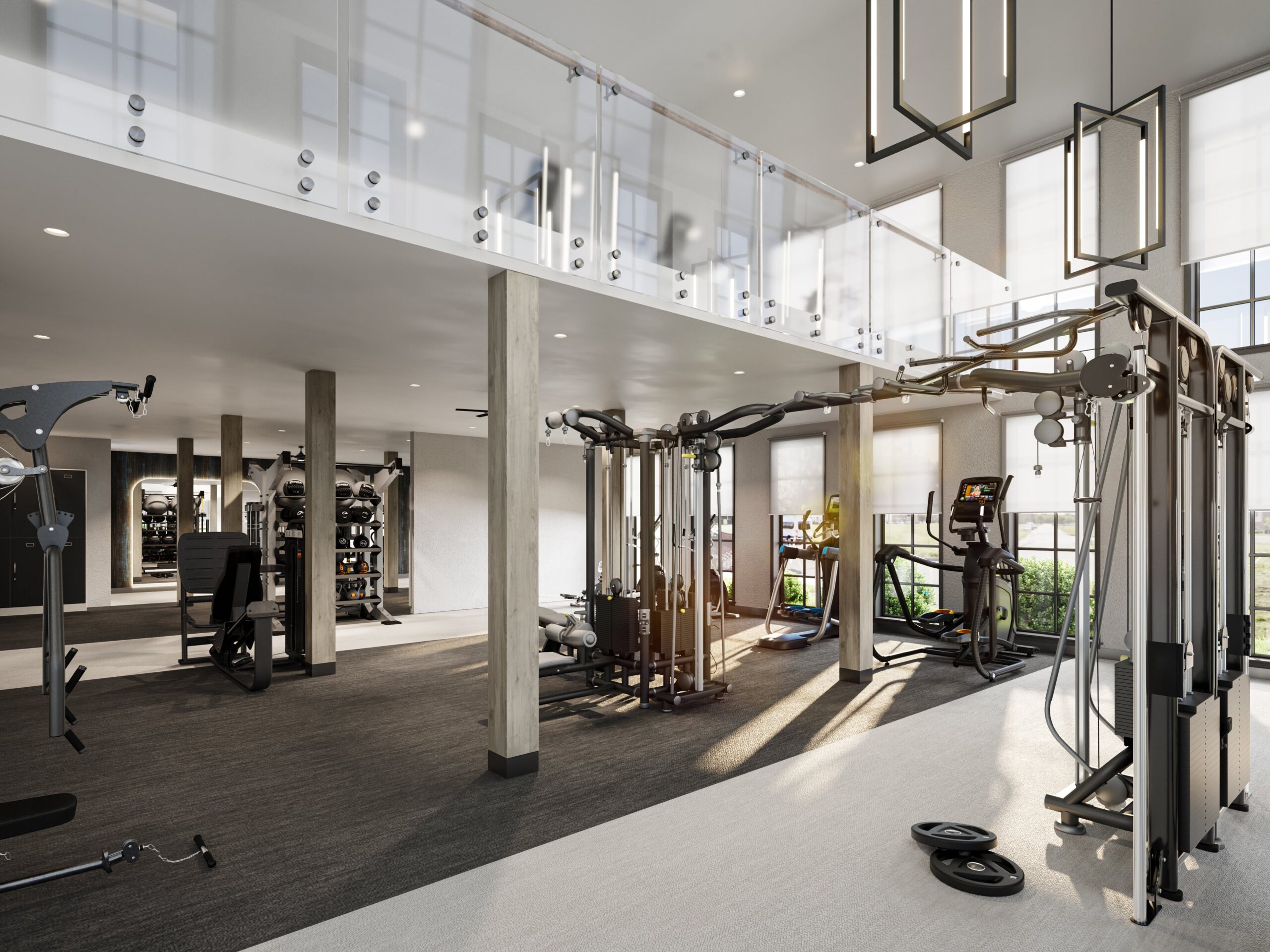 Fitness center at Remy