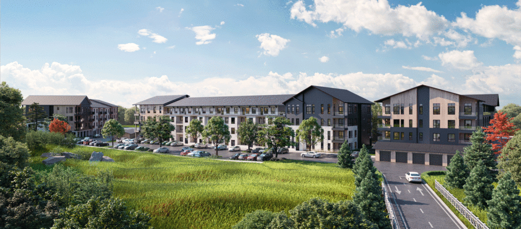 Exterior rendering of Angeline